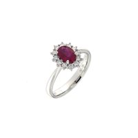Ring Mirco Visconti Woman Anelli Colore in White Gold Rubino 1.03 Ct Z681/B20R - Z681/B20R